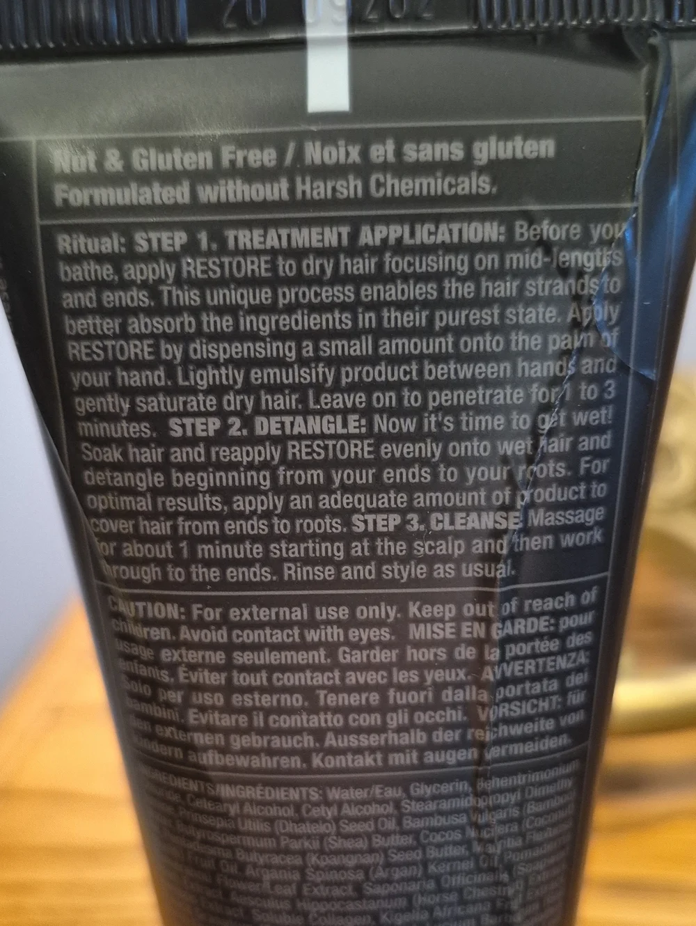 NWT tweakd by nature Restore Cleansing Hair Treatment - 3oz